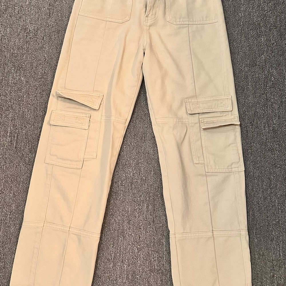 Lioness Beige Cargo Pants for Men